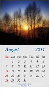 nature calendar Printing Hyd